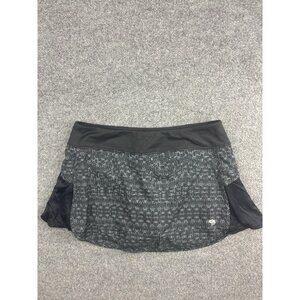 Mountain Hardwear Skort Womens Large Pattern Running Activewear Built-in Shorts